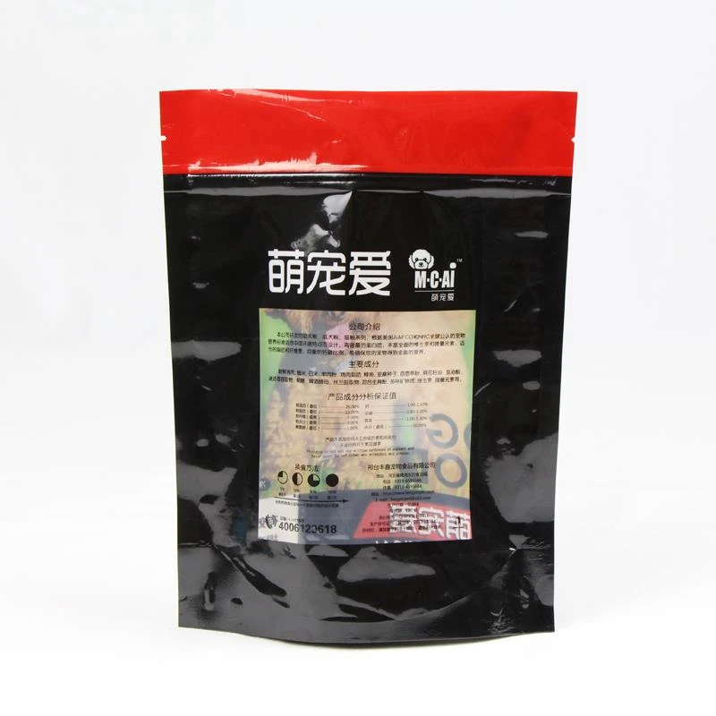 Stand Up Dog Food Packaging With Window Stand Up Dog Food Packaging With Window