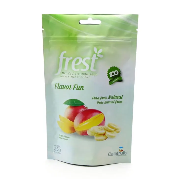 Aluminiowa torba do pakowania przekąsek z suszonych owoców