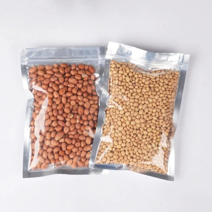 Różne boczne folia aluminiowa Trzy boczne opakowanie nakrętki