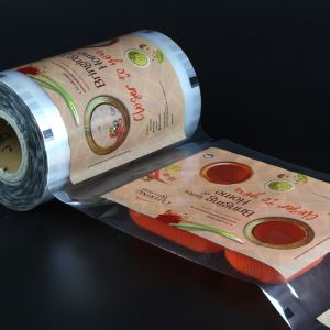Niestandardowe drukowanie logo Logo Hot Sealing Film For Food Container