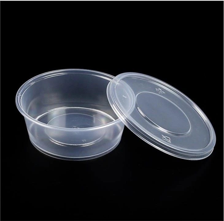 Jednorazowa plastikowa miska z okrągłym pojemnikiem na zupę z PP