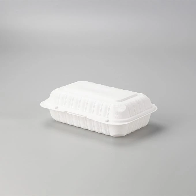 3 przegródki biodegradowalne jednorazowe pudełka do pakowania w kuchence mikr...