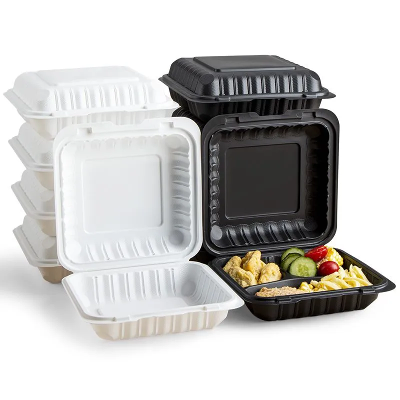 Disposable Biodegradable Airline Supermarket Home Food Fruit And Vegetable Tray