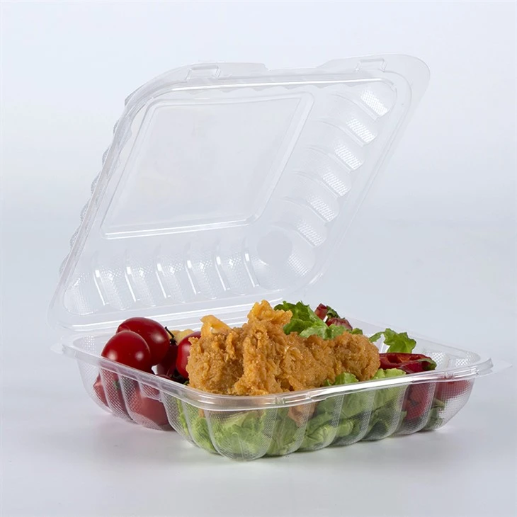 Przezroczyste pojemniki Bento Box jednorazowe