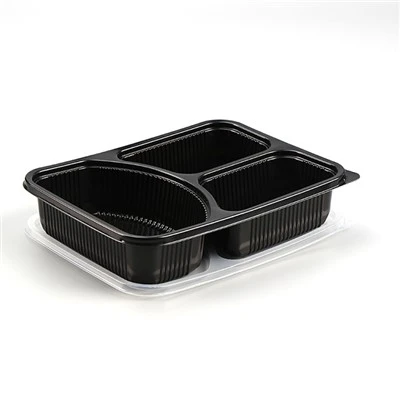 Pudełka Bento na lunch na wynos z 3 przegródkami