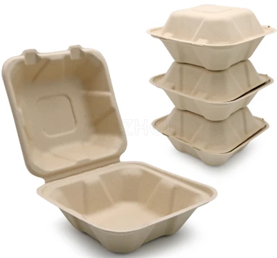 Jednorazowe pojemniki na Bagasse To Go