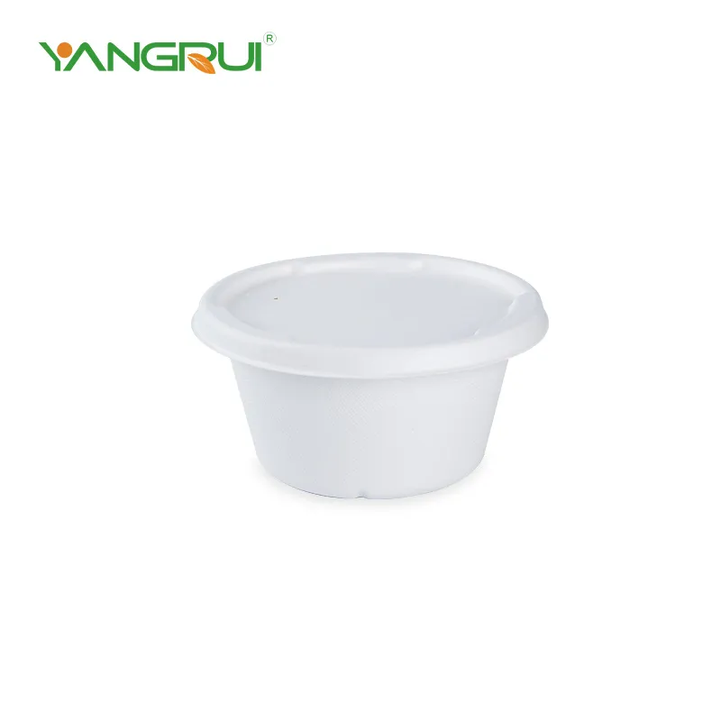 Miski na zupę papierowe z pokrywkami